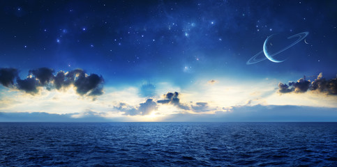 Ozean eines fremden Planeten