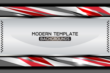 abstract template backgrounds design, Vector Illustration