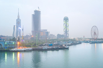 Batumi in the rain, Georgia