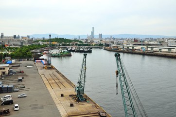 Obraz premium 大阪港