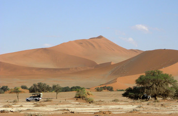 Fototapeta na wymiar Big Daddy Dune at Sossusvlei, Namibia