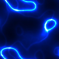 Magic lights on dark blue background image