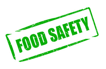 Food safety rubber stamp