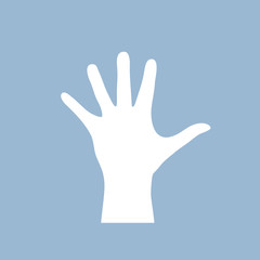 Human hand shape