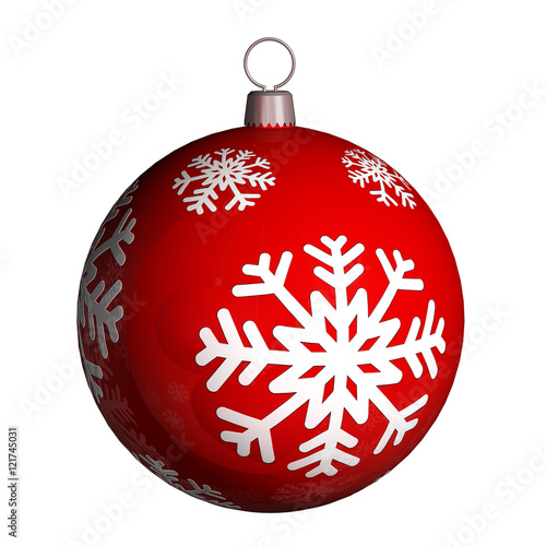 "boule de noël, flocons de neige" photo libre de droits sur la banque d 