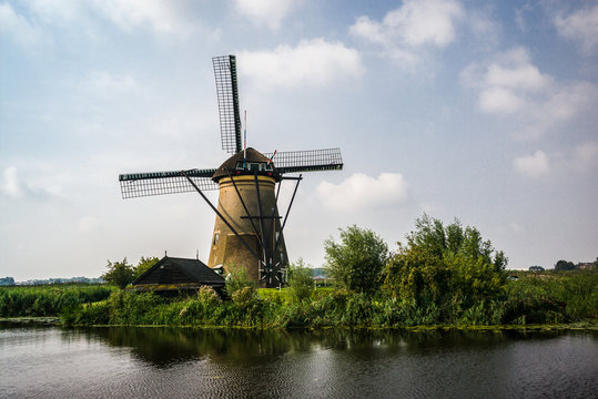 Windmills in Kinderdijk