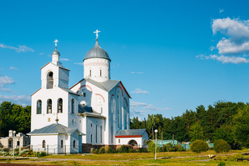 Fototapeta na wymiar St. Alexander Nevsky Church in Gomel, Belarus.