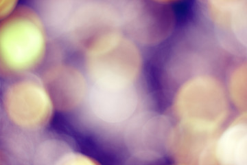 Natural Bokeh,blurred bokeh in green and purple colours