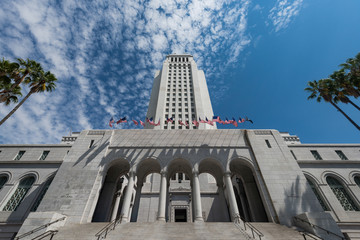 Los Angeles City Hall in Los Angeles, California