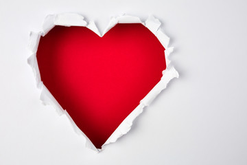 Naklejka na ściany i meble Paper heart