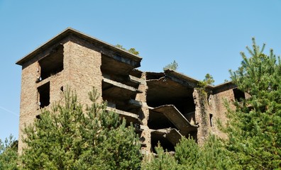 Fototapeta premium Ruine eines Gebäudes von Prora