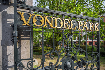 Obraz premium Vondelpark in Amsterdam