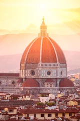 Zelfklevend Fotobehang Cathedral Santa Maria del Fiore in Florence © Kavita