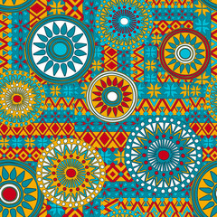 traditional seamless pattern,  ornament , Vintage art traditional, Islam, arabic, indian, ottoman motifs, Boho strip, tribal texture