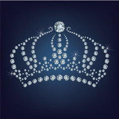 Crown made a lot of diamonds