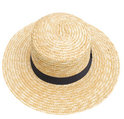 straw hat isolated on white background