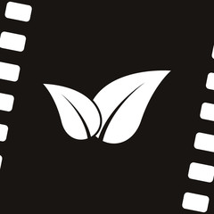 Fototapeta premium Green eco friendly sign