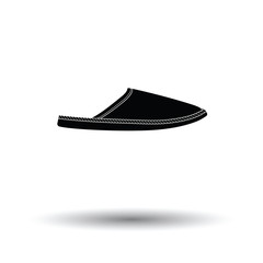 Man home slipper icon