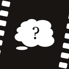 Illustration of an isolated cloud