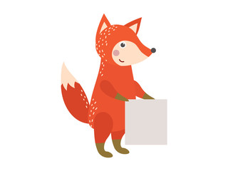 Cute animal vector character