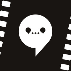 Dialog vector web icon