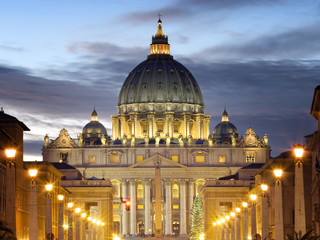 Basilica di San Pietro, Via della Conciliazione, Vaticano, Roma