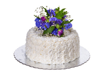 Wedding white cake.
