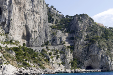 coast of capri, italy