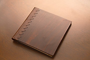 Book on a desk