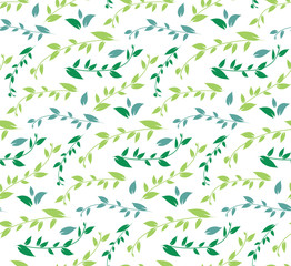 Seamless geometrical pattern with floral background