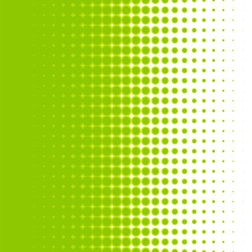Three levels of half tone_green #Vector Graphic