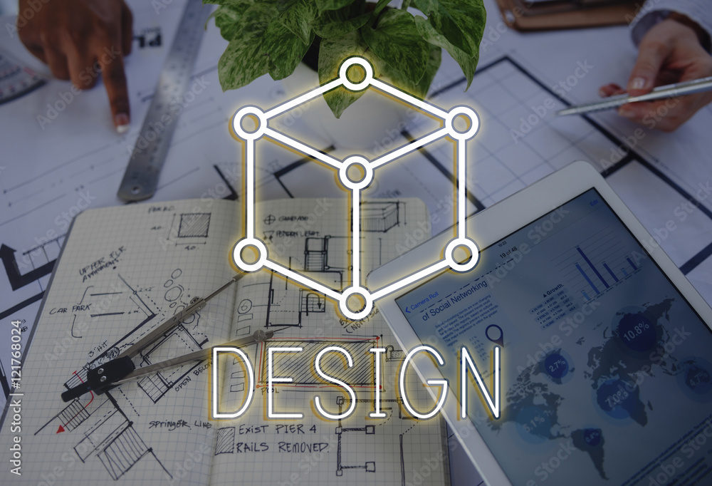 Poster art notion scheme thought vision visual graphic concept