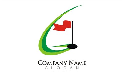 simple golf logo