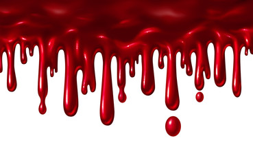 Blood Liquid Dripping