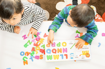 二人で英語の勉強