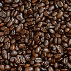 roasted coffee beans, can be used as a background