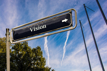 Schild 110 - Vision