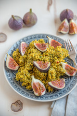 Quinoa Salat mit Feigen 