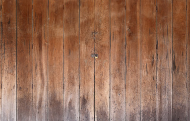 Old wood door.