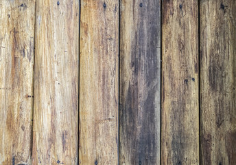 Fototapeta premium Wood yellow plank rough texture background