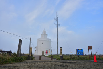 納沙布岬灯台の入り口