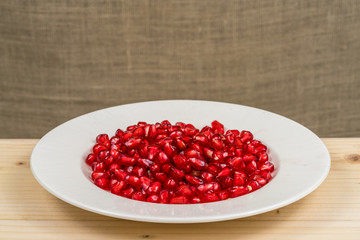 Red Pomegranate seeds