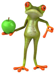Fototapeta premium Fun frog