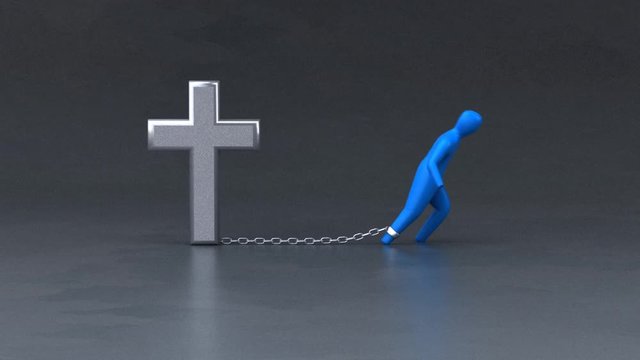 The cross - 3D Animation