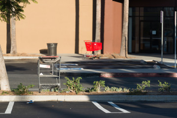 Shopping Kart (Cart Trolley) in abandoned locations