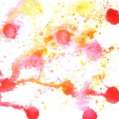 Watercolor stains, water vector backgrounds.