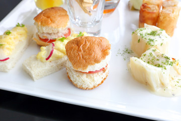 Asian high tea platter
