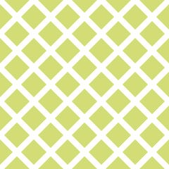 Simple green and white background with rhombus.