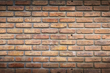 Brick wall texture pattern or brick wall background for interior or exterior design with copy space for text or image.