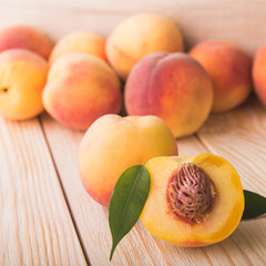 fresh peaches